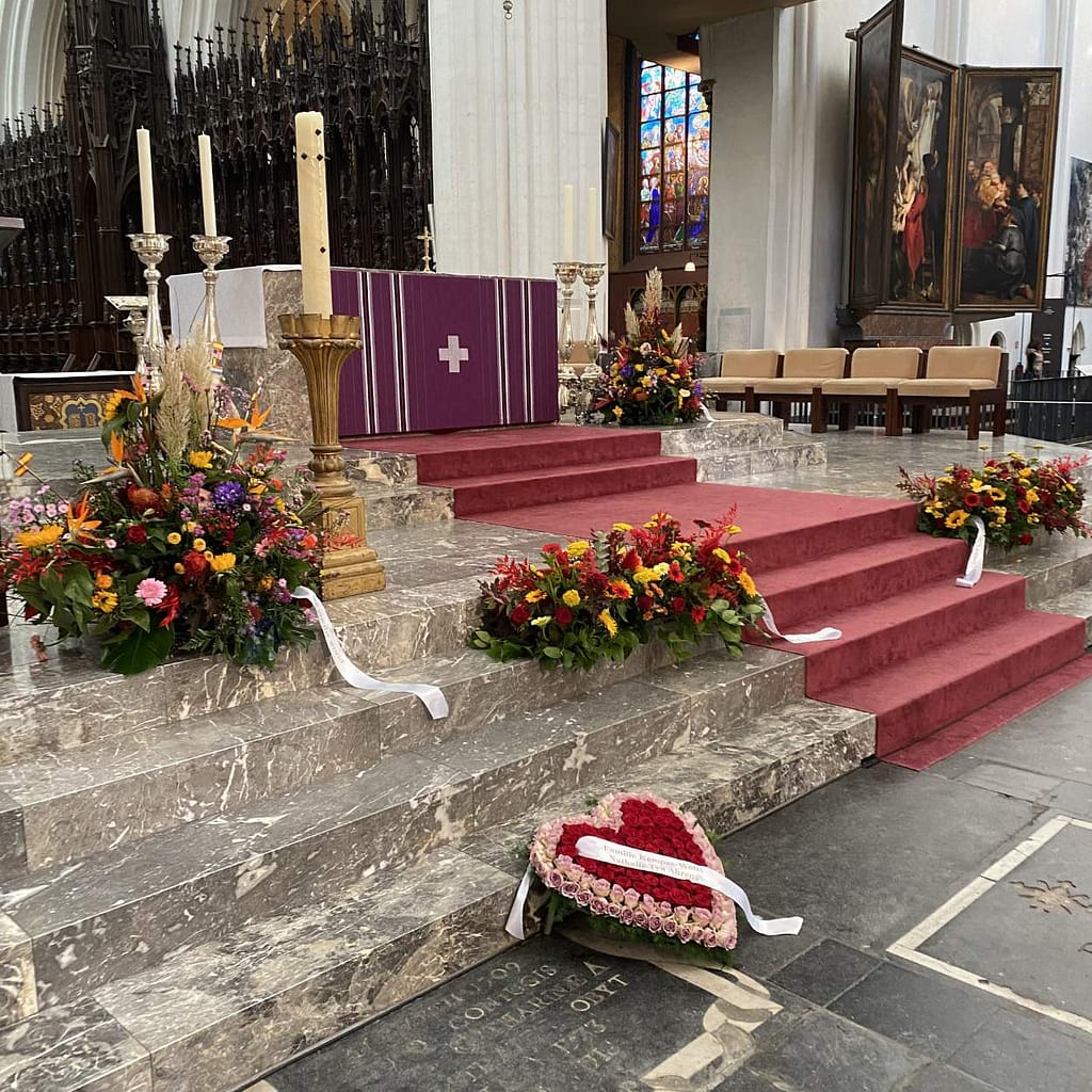 Funeral flower arrangements Antwerp