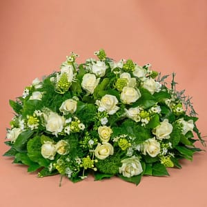 Biedermeier white 40 cm