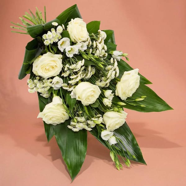 Funeral Bouquet White Elegance
